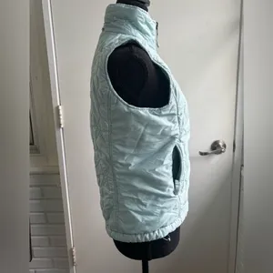 The North Face Quilted Puffer Vest small‎ athleisure layered transitional winter thumbnail 4