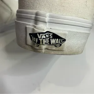 Vans off the wall all white slip‎ on sneakers women’s size 7.5 thumbnail 7