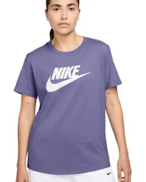 Nike Lavender Short Sleeve Logo Tee Sz M thumbnail 1