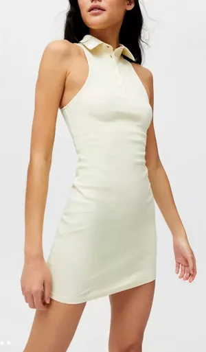 Motel jeeta polo mini dress thumbnail 1