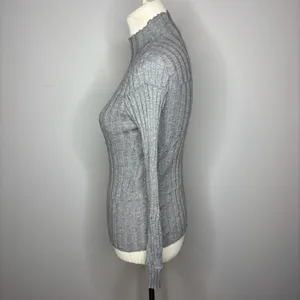 Zara - Grey Turtleneck Long Sleeve thumbnail 3