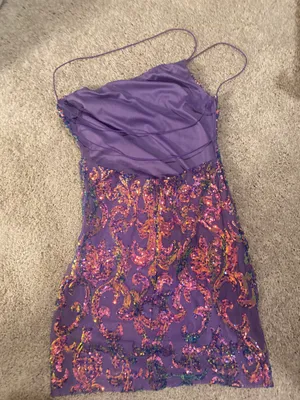 Lucy in the Sky purple dress thumbnail 3
