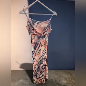 Hello Molly FULL TIME GLAM GIRL MIDI DRESS BLUE thumbnail 2