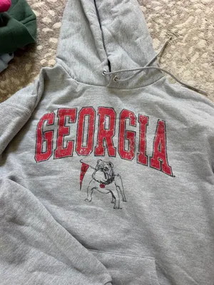 Georgia Champion Crewneck Sweatshirt UGA Bulldogs thumbnail 1
