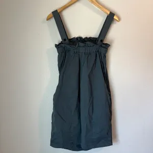 The Paperbag Mini Dress Organic Cotton Dark Slate Gray Size XS thumbnail 5