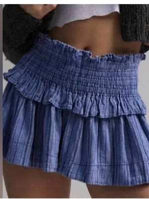 Urban outfitters Kimchi Blue Aria High-Rise Linen Micro Short thumbnail 2