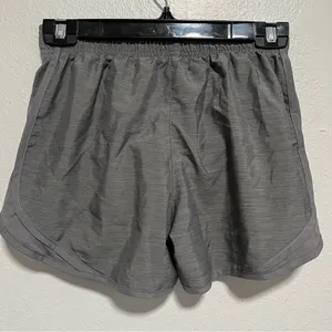 Nike Women's Size XS Dri-FIT Tempo Mid-Rise Brief-Lined Running Shorts Gray thumbnail 2