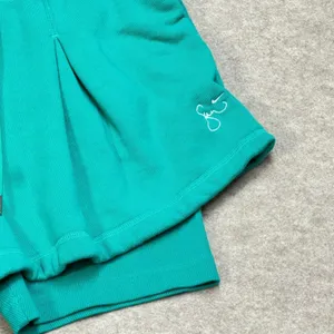 Nike Shorts Womens Medium Serena Williams Design Crew 3" Jade‎ Terry Athletic thumbnail 2