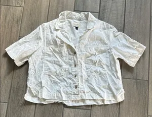 Universal Threads Cream Shirt thumbnail 1