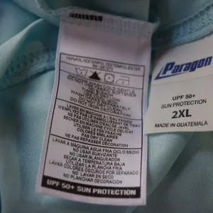 Paragon Light Blue, Sun Protection, Long Sleeve Shirt, Size 2XL thumbnail 11