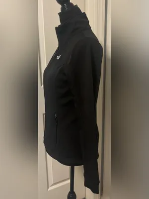 The North Face Black Full-Zip Fleece Jacket Outdoor Hiking Athletic Performanc thumbnail 4