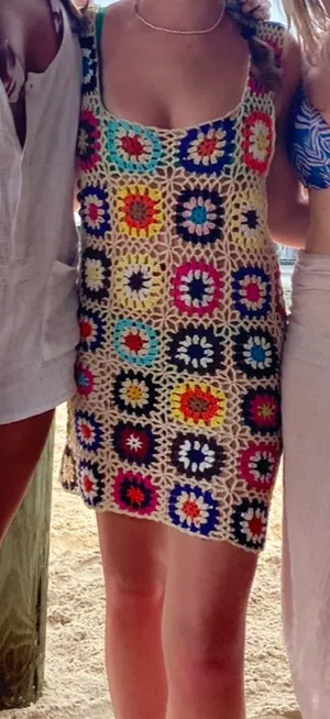 Verge Girl Crochet Dress Coverup thumbnail 1