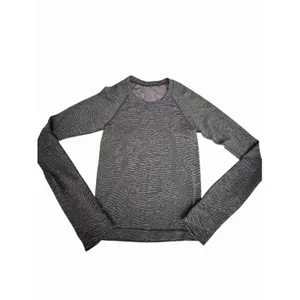 Lululemon Swiftly Tech Size 0 Long Sleeve 2.0 Race Length Purple Gray #HHH6-2 thumbnail 8