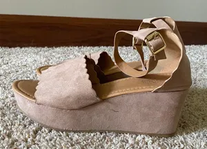 Charlotte Russe Open Toe Wedges thumbnail 1