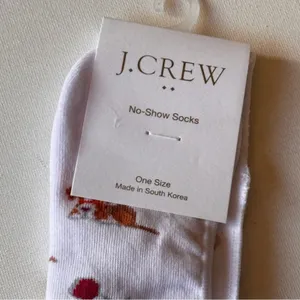 J.Crew Women's No Show Seasonal Theme Socks Sz OS NWT thumbnail 3