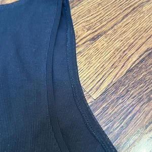 Zara basic cropped rib tank medium thumbnail 4