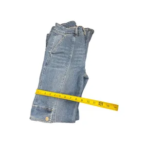 Forever 21 Women’s Blue Pants/Jeans/Flared Size 28x30 SKU 1673 thumbnail 6