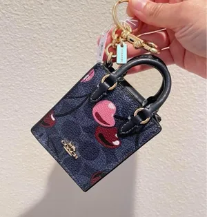 Coach North/South Mini Tote Bag Charm thumbnail 8