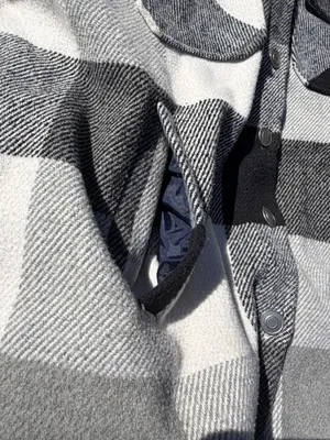 Plaid Button Down Jacket thumbnail 7