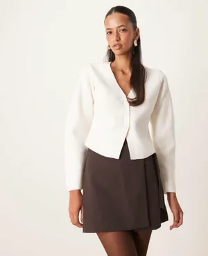 Abercrombie Cream Cardigan thumbnail 2