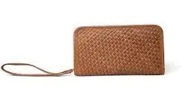 Italian leather wristlet Brown thumbnail 2