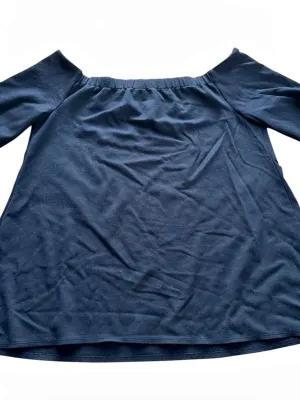 The Nines by Hatch Women's Black Off-The-Shoulder Maternity Top Size XL thumbnail 2