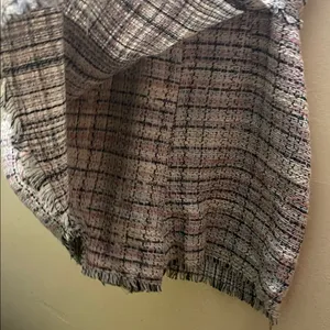 Zara Romper Jumpsuit Tweed Multicolor Women's Size Xs Sleeveless Blogger thumbnail 9
