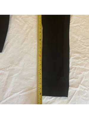 Banana Republic Women's Pants Sloan Black Size 2 thumbnail 4