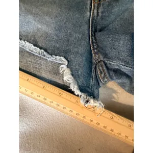 Rag & Bone Jean Shorts Gunner Distressed 30 Blue Raw Hem Cut Off Premium Denim thumbnail 12