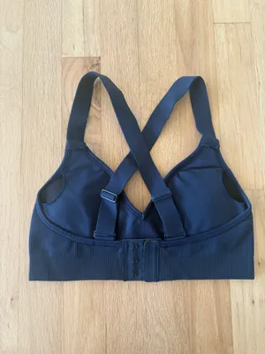 Alo Yoga Navy Seamless Ribbed Set thumbnail 11