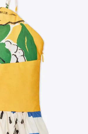 ZARA Fruit Poplin Dress thumbnail 10