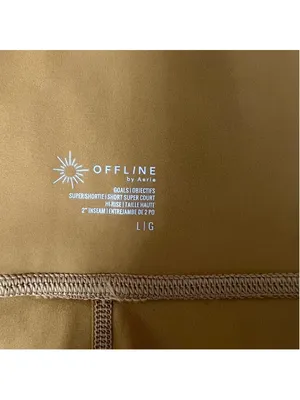 Offline by Aerie Goals Shortie 2”Inseam Large thumbnail 3