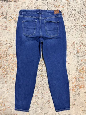 American Eagle curvy high rise jegging jeans size 14 short thumbnail 10