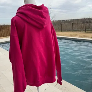 Playa Del Carmen Pink Zip-Up Hoodie with Embroidered Logo Size XL thumbnail 5