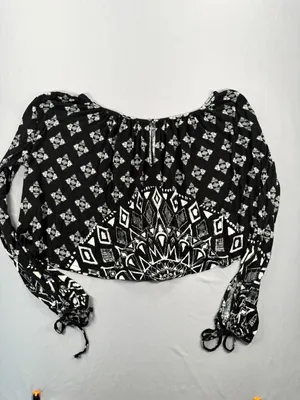 Free People | Small | Washed Black Dazed Print thumbnail 6