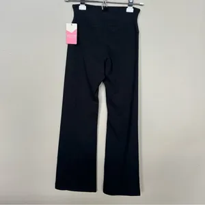 Yummie NWT Susie Flare Shaping Legging Cotton Stretch Black Women's Pants Small thumbnail 5