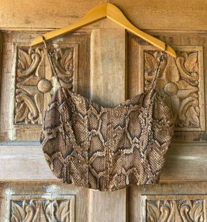 Snake Print Corset thumbnail 1