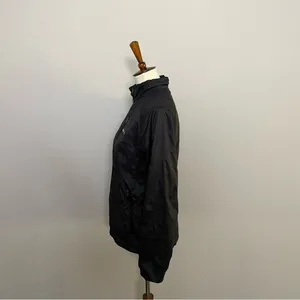Marmot Jacket Full Zip Wind Rain Fleece Lined Lightweight Packable Pockets Black thumbnail 8