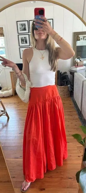 Free People Clean Lines Crop Tank in White Size Medium/Large thumbnail 5