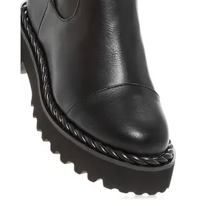 Vince Camuto New Without Box Bloggers Favorite MELLEYA OVER-THE-KNEE BOOT Black thumbnail 5
