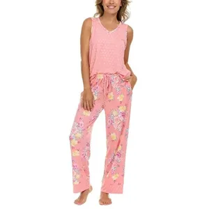 NWT Flora Nikrooz 3-Piece Sleep Set – Pink Floral (Medium)B28 thumbnail 2