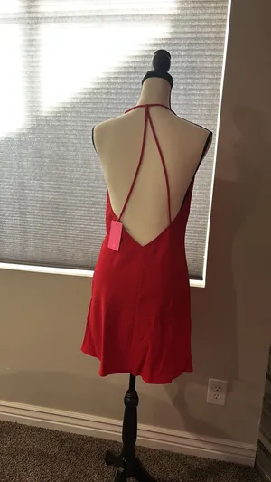 Amanda Uprichard NWT Kimball Mini Dress Size Medium . thumbnail 4