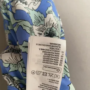 H&M sz‎ 2 blue green halter floral boho maxi sundress thumbnail 5