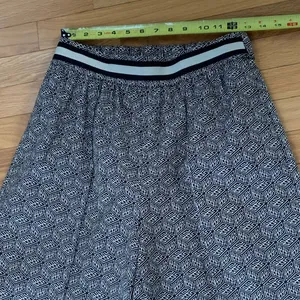 Emily McCarthy Teddy Crop Trouser in Black Tonal Monogram‎ NWT Small thumbnail 8