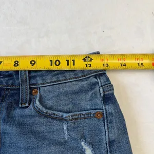 Abercrombie & Fitch Blue High Rise Shorts 0 25 women thumbnail 6