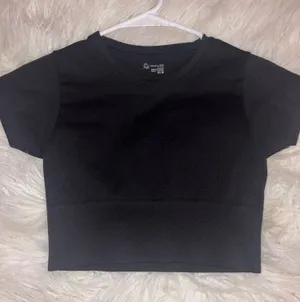 Aerie Sidewalk Seamless Cropped T-Shirt thumbnail 1