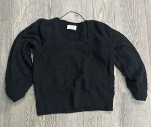 Old Navy Black Long Sleeve Top Small thumbnail 1