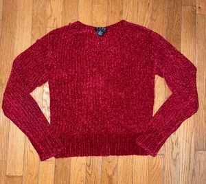 Red Knit Sweater thumbnail 1