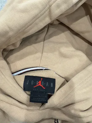 Air Jordan Nike Essentials Tan Hoodie Size M thumbnail 4