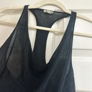 Free People So You Sweater Cami Black thumbnail 8